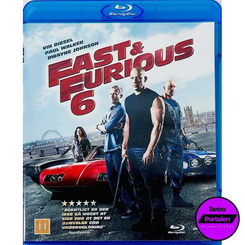 Fast &amp; Furious 6 (Blu-Ray)