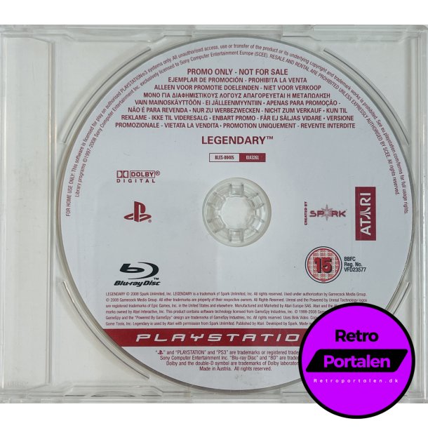 Legendary (Promo) (Fuld spil) (PS3)