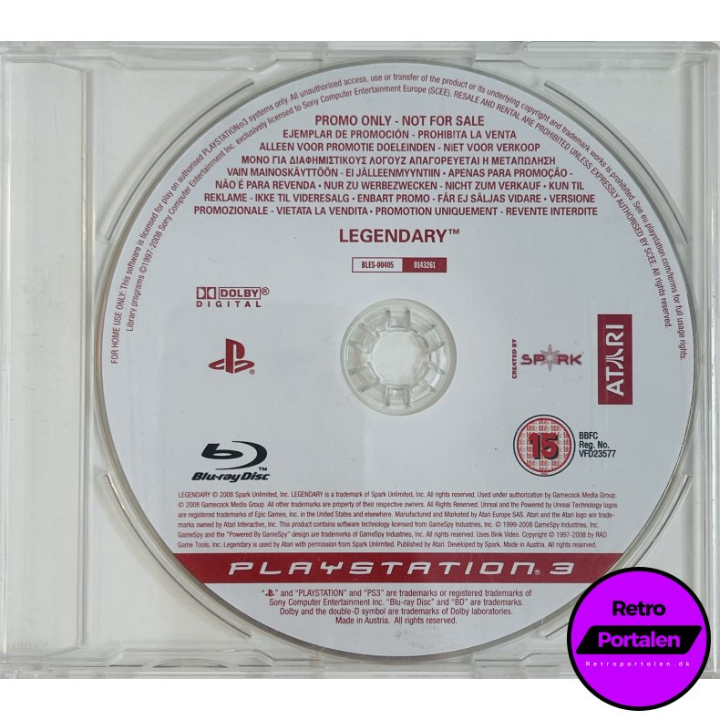 Legendary (Promo) (Fuld spil) (PS3)