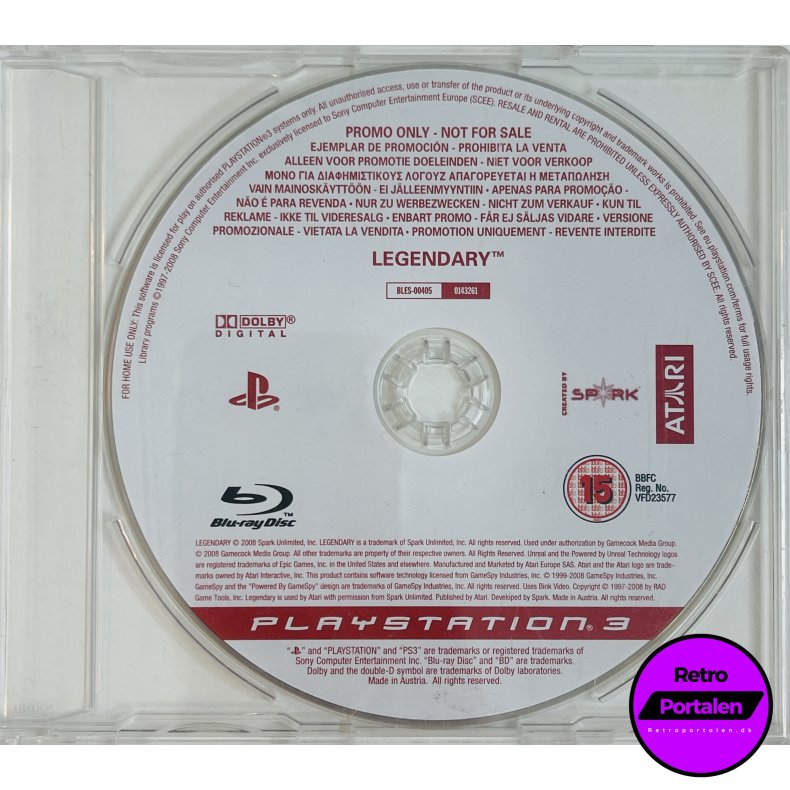 Legendary (Promo) (Fuld spil) (PS3)