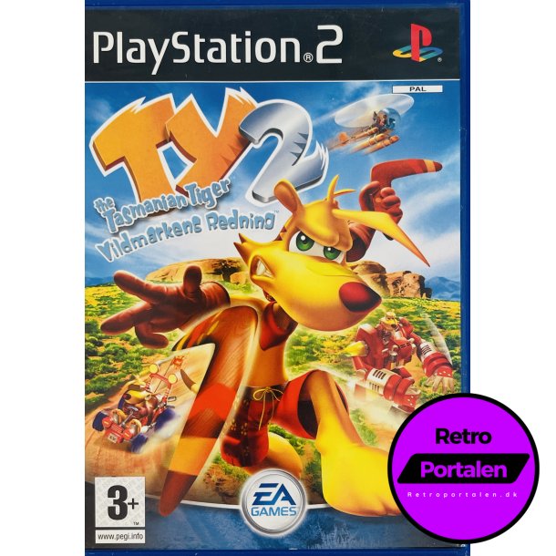 TY The Tasmanian Tiger 2: Vildmarkens Redning (PS2)