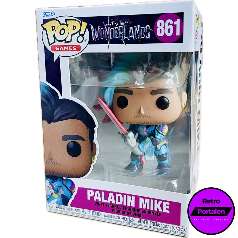 Funko POP! - Tiny Tina�s Wonderlands: Paladin Mike (Nr. 861) (889698593342) (NY)