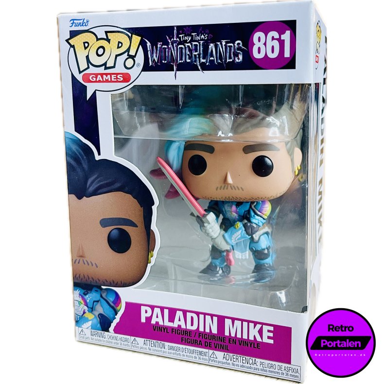Funko POP! - Tiny Tina�s Wonderlands: Paladin Mike (Nr. 861) (889698593342) (NY)
