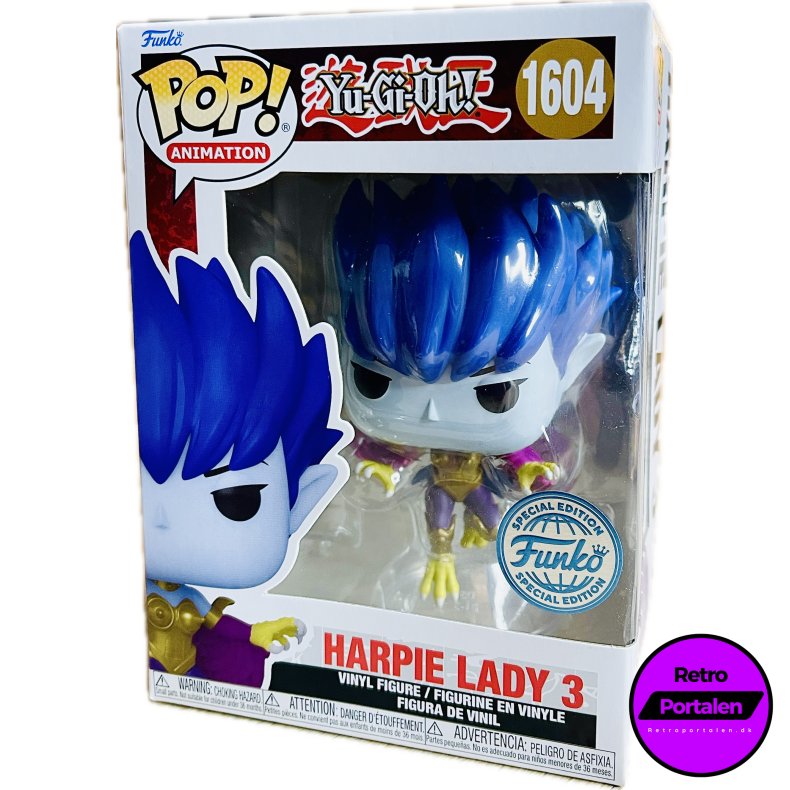 Funko POP! - Yu-Gi-Oh!: Harpie Lady 3 (Nr. 1604) (889698774765) (NY)