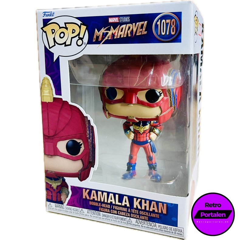 Funko POP! - Ms. Marvel: Kamala Khan (Nr. 1078) (889698594967) (NY)