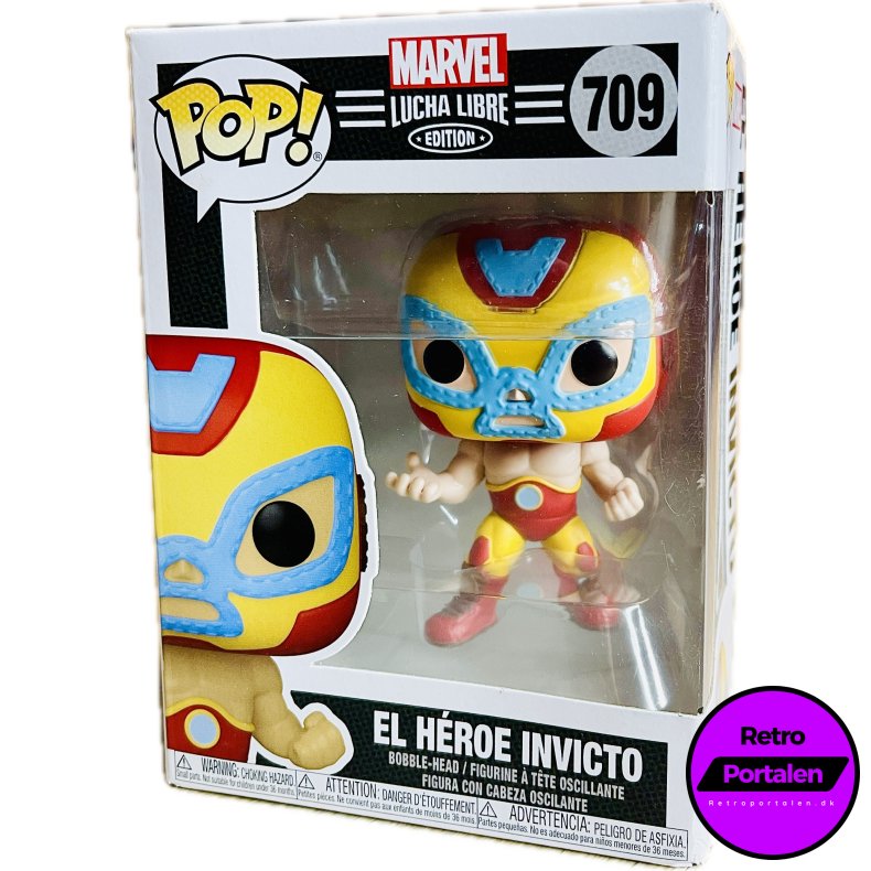 Funko POP! - Marvel Lucha Libre Edition: El H�roe Invicto (Nr. 709) (889698538718) (NY)