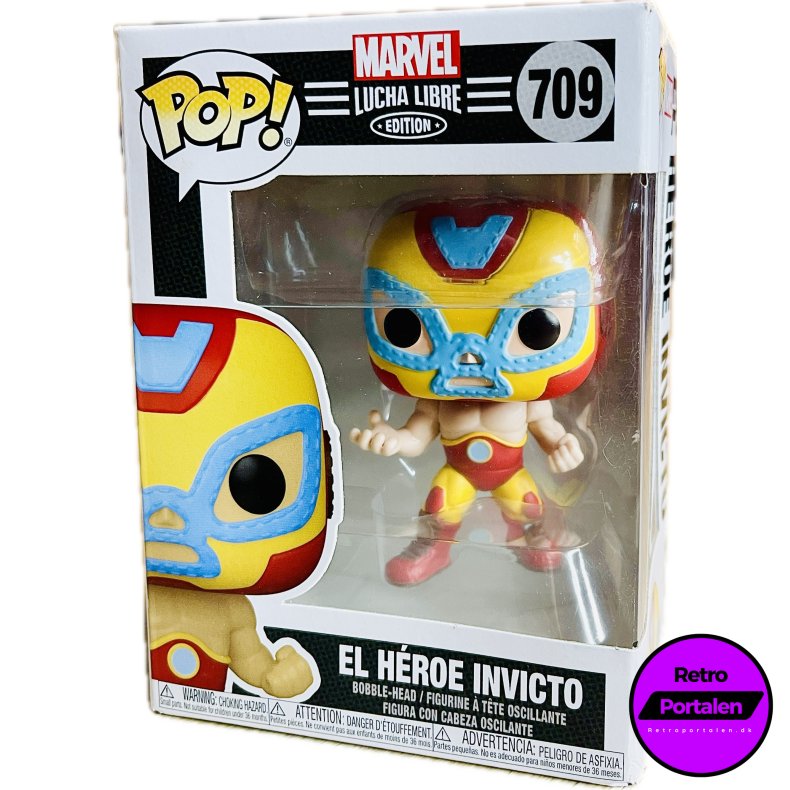 Funko POP! - Marvel Lucha Libre Edition: El H�roe Invicto (Nr. 709) (889698538718) (NY)
