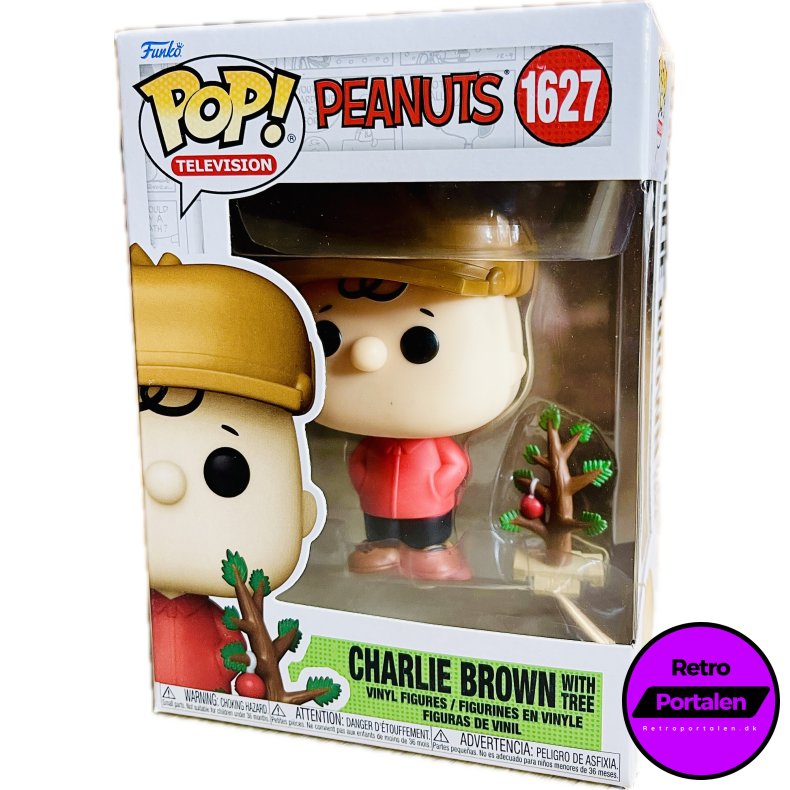 Funko POP! - Peanuts: Charlie Brown With Tree (Nr. 1627) (889698800136) (NY)