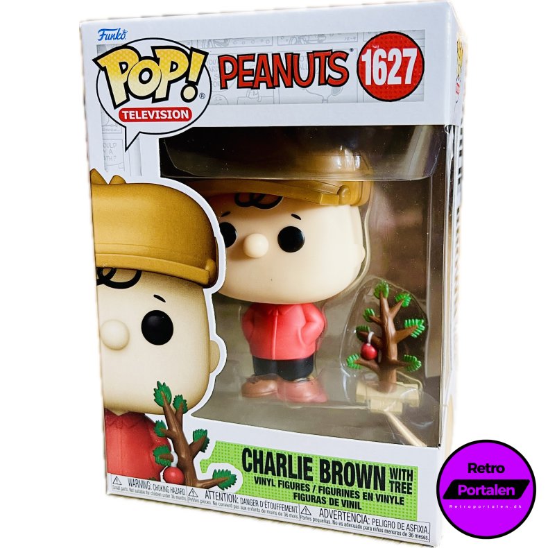 Funko POP! - Peanuts: Charlie Brown With Tree (Nr. 1627) (889698800136) (NY)