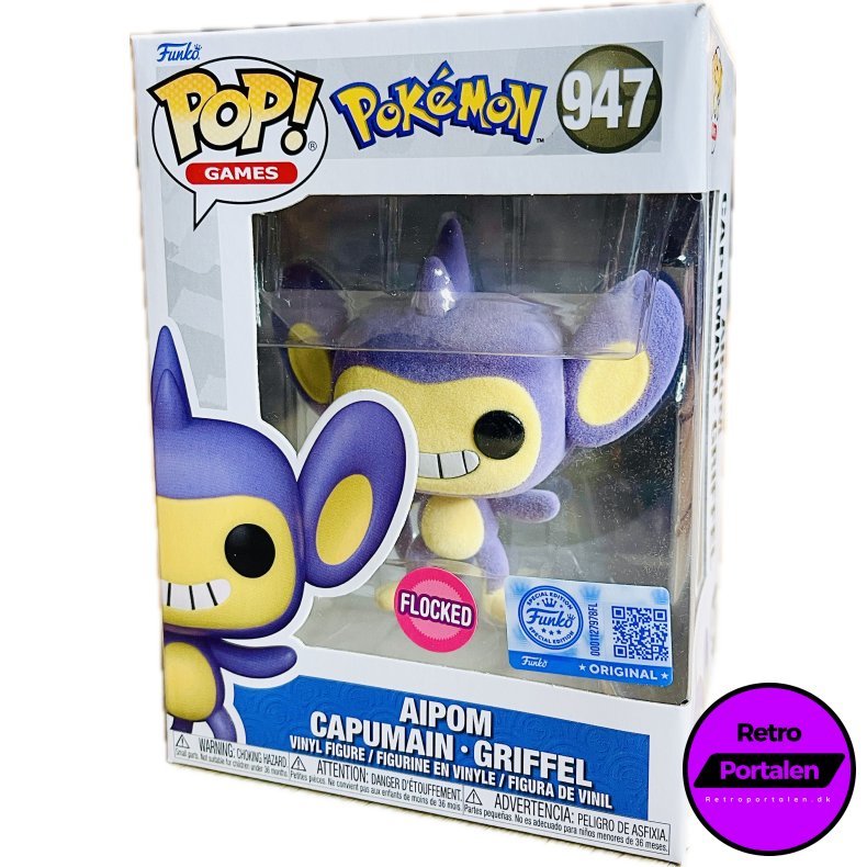 Funko POP! - Pok�mon: Aipom Capumain - Griffel (Nr. 947) (889698691369) (NY)
