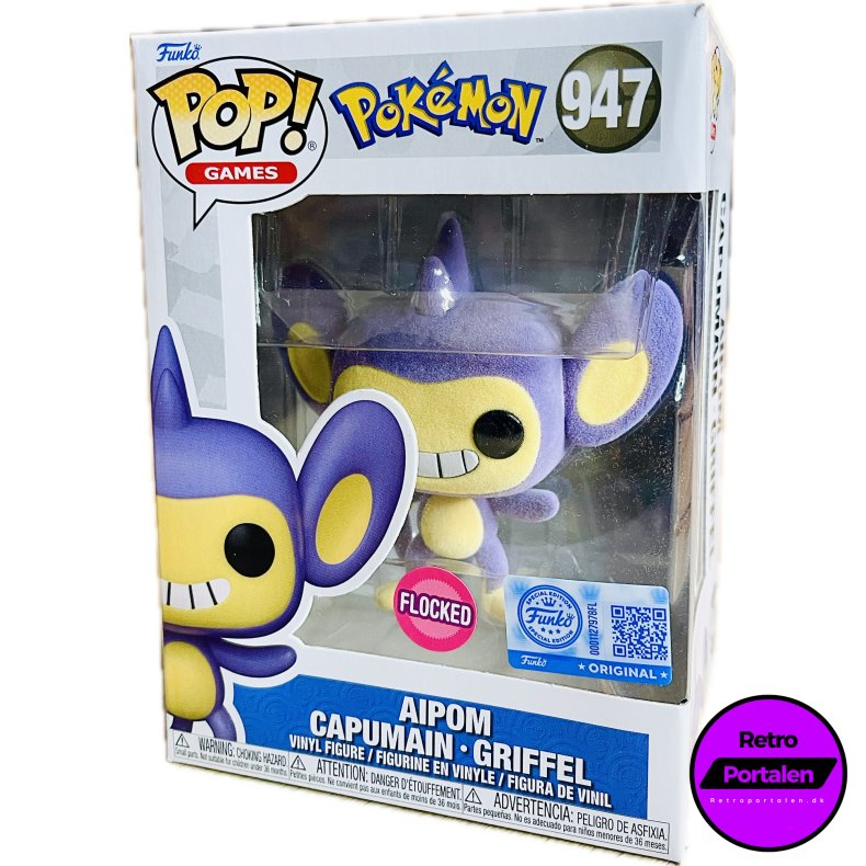 Funko POP! - Pok�mon: Aipom Capumain - Griffel (Nr. 947) (889698691369) (NY)