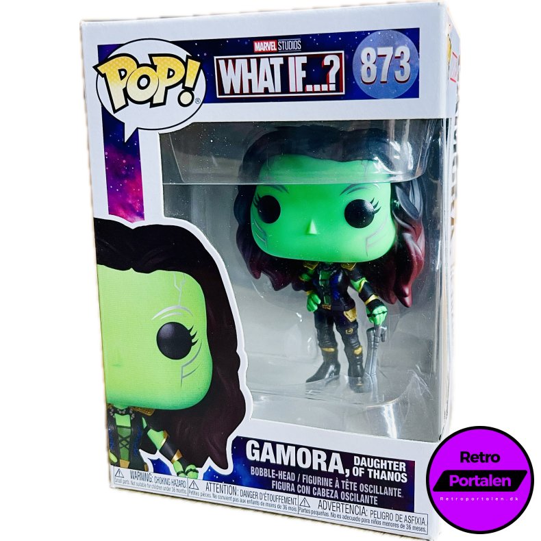 Funko POP! - Marvel Studious What...?: Gamora, Daughter Of Thanos (Nr. 873) (889698558143) (NY)