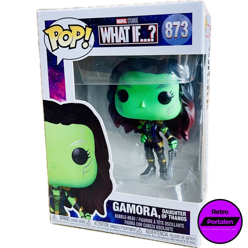 Funko POP! - Marvel Studious What...?: Gamora, Daughter Of Thanos (Nr. 873) (889698558143) (NY)