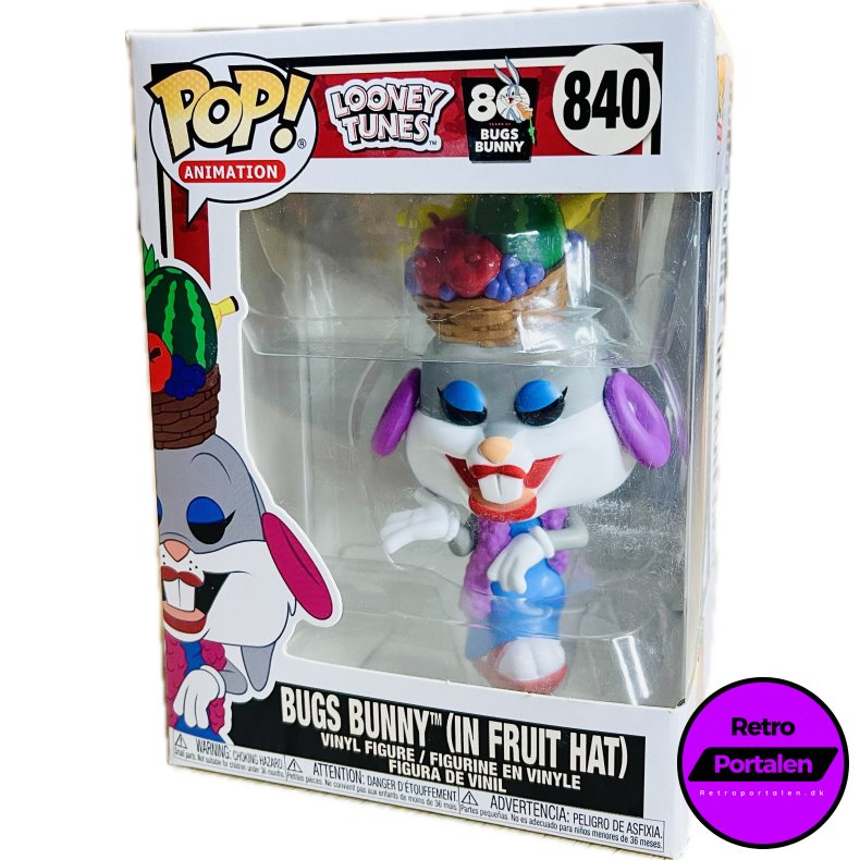 Funko POP! - Looney Tunes: Bugs Bunny (In Fruit Hat) (Nr. 840) (889698491617) (NY)