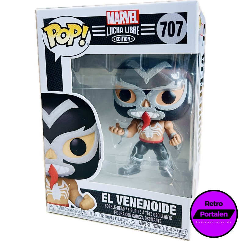 Funko POP! - Marvel Lucha Libre Edition: El Venenoide (Nr. 707) (889698538695) (NY)