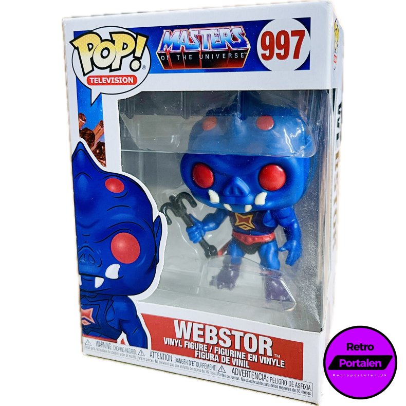 Funko POP! - Masters Of The Universe: Webstor (Nr. 997) (889698477512) (NY)
