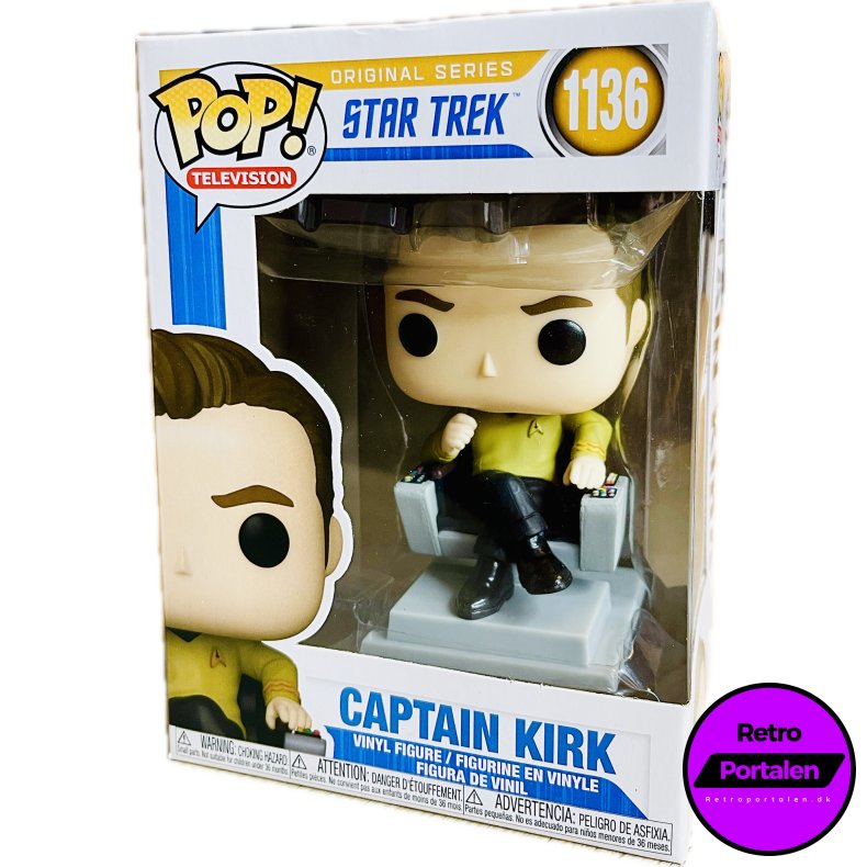 Funko POP! - Star Trek: Captain Kirk (Nr. 1136) (889698558044) (NY)