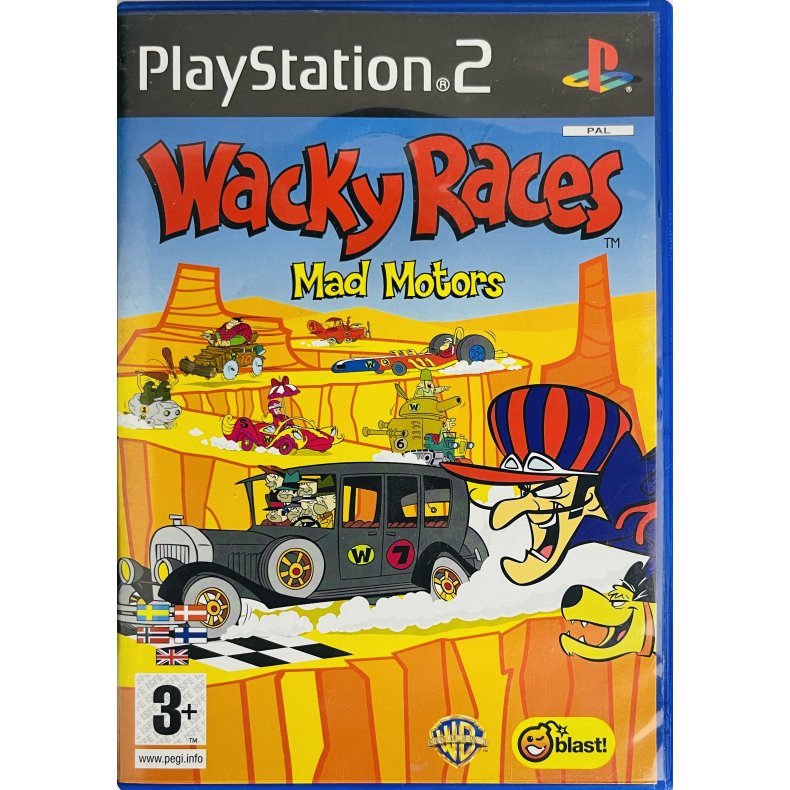 Wacky Races Mad Motors (PS2)