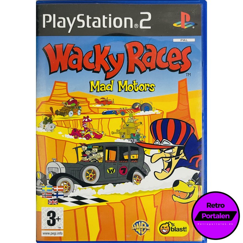 Wacky Races Mad Motors (PS2)