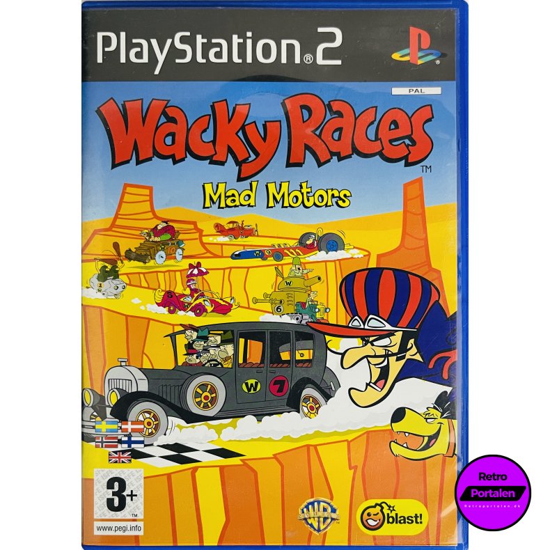 Wacky Races Mad Motors (PS2)