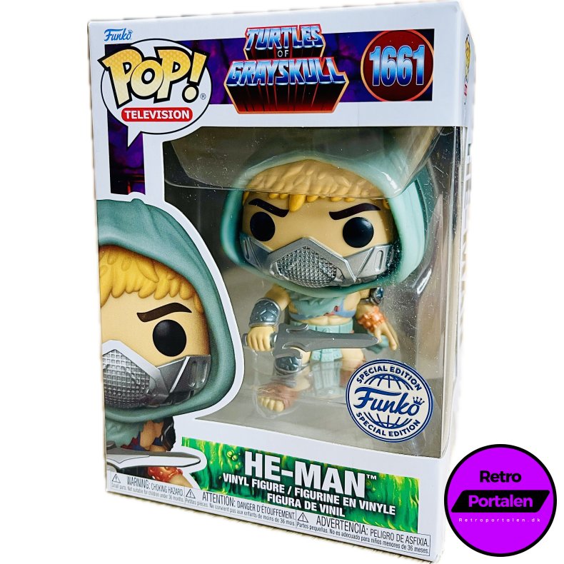 Funko POP! - Turtles Of Grayskull: He-Man (Nr. 1661) (889698844949) (NY)