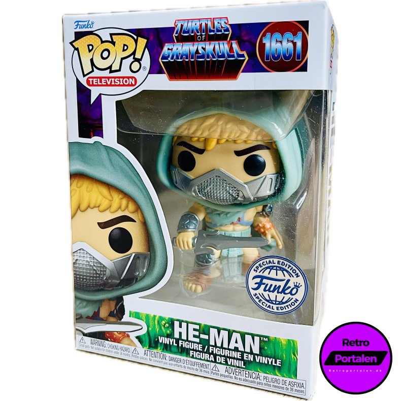 Funko POP! - Turtles Of Grayskull: He-Man (Nr. 1661) (889698844949) (NY)