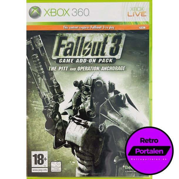 Fallout 3 Game Add-On Pack - The Pitt And Operation: Anchorage (Xbox 360)