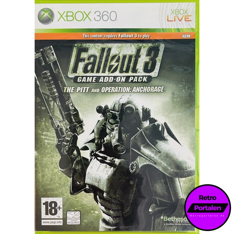 Fallout 3 Game Add-On Pack - The Pitt And Operation: Anchorage (Xbox 360)