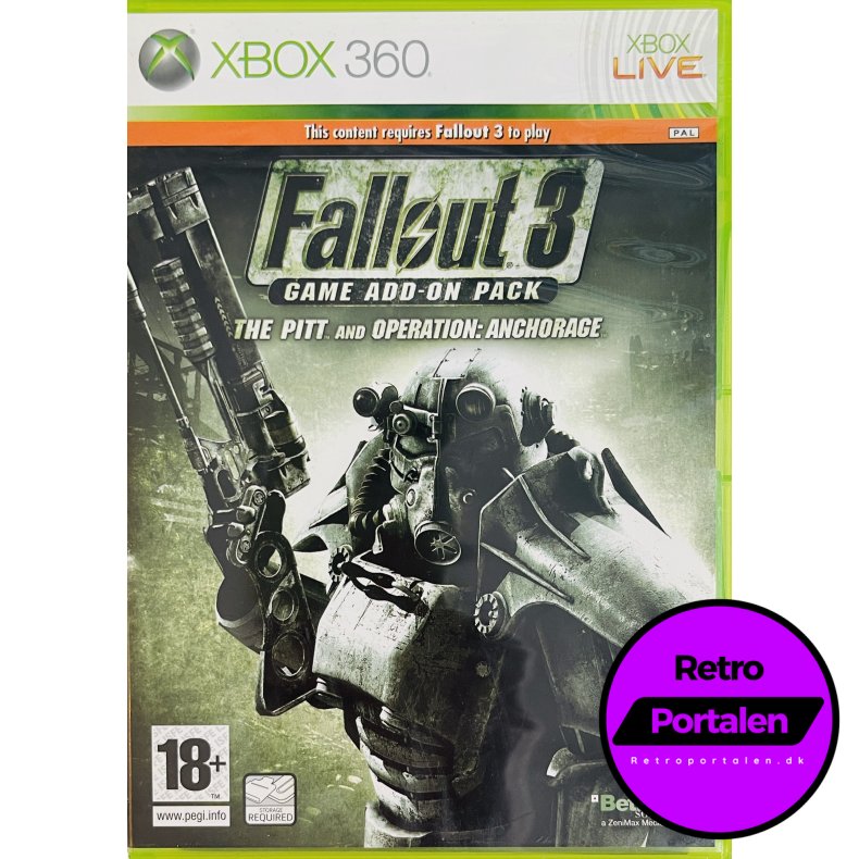 Fallout 3 Game Add-On Pack - The Pitt And Operation: Anchorage (Xbox 360)