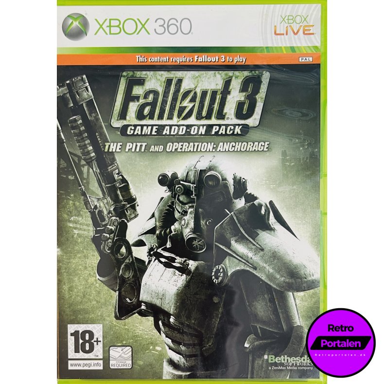 Fallout 3 Game Add-On Pack - The Pitt And Operation: Anchorage (Xbox 360)
