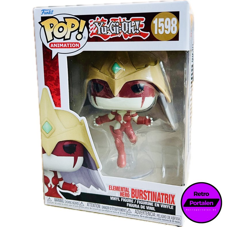 Funko POP! - Yu-Gi-Oh!: Elemental Hero Burstinatrix (Nr. 1598) (889698756044) (NY)