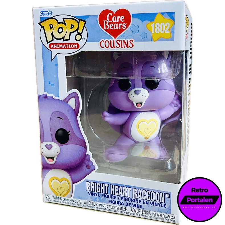 Funko POP! - Care Bears Cousins: Bright Heart Raccoon (Nr. 1802) (889698834940) (NY)