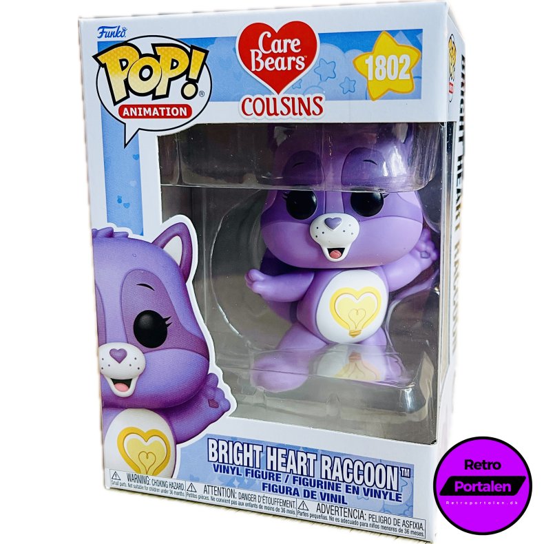 Funko POP! - Care Bears Cousins: Bright Heart Raccoon (Nr. 1802) (889698834940) (NY)