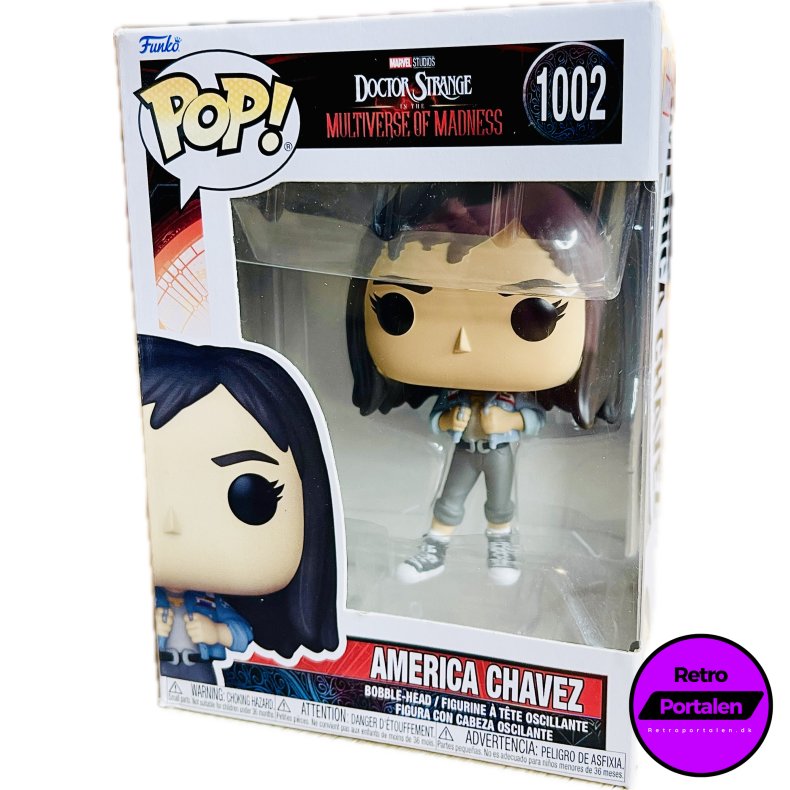Funko POP! - Marvel Doctor Strange: America Chavez (Nr. 1002) (889698609203) (NY)