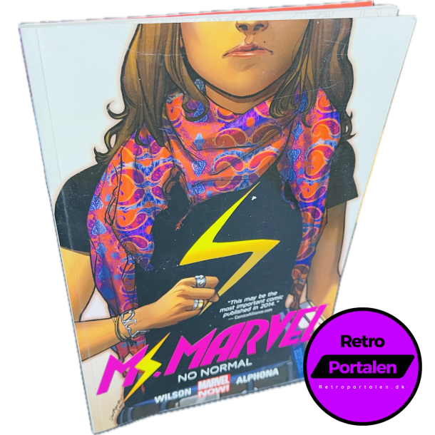 MS. Marvel: No Normal Vol. 1 (Wilson/Alphona) (Engelsk) (Marvel) (Tegneserie)