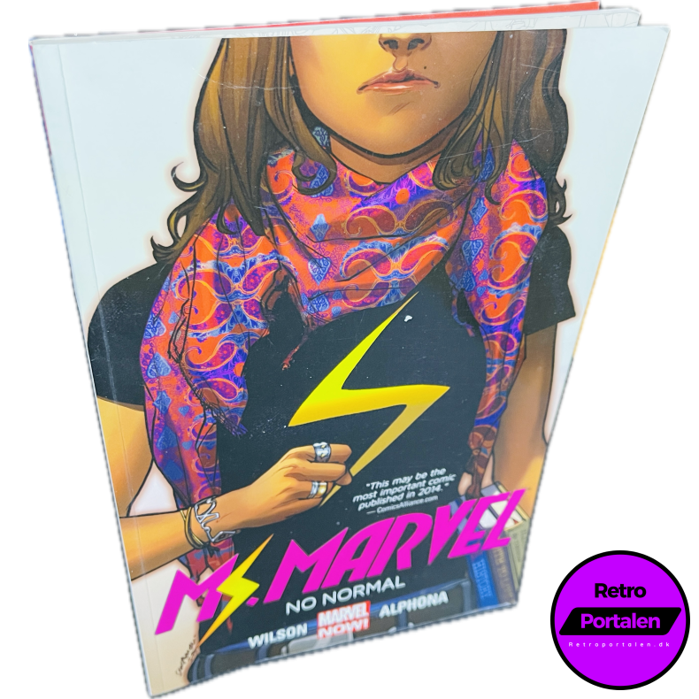 MS. Marvel: No Normal Vol. 1 (Wilson/Alphona) (Engelsk) (Marvel) (Tegneserie)