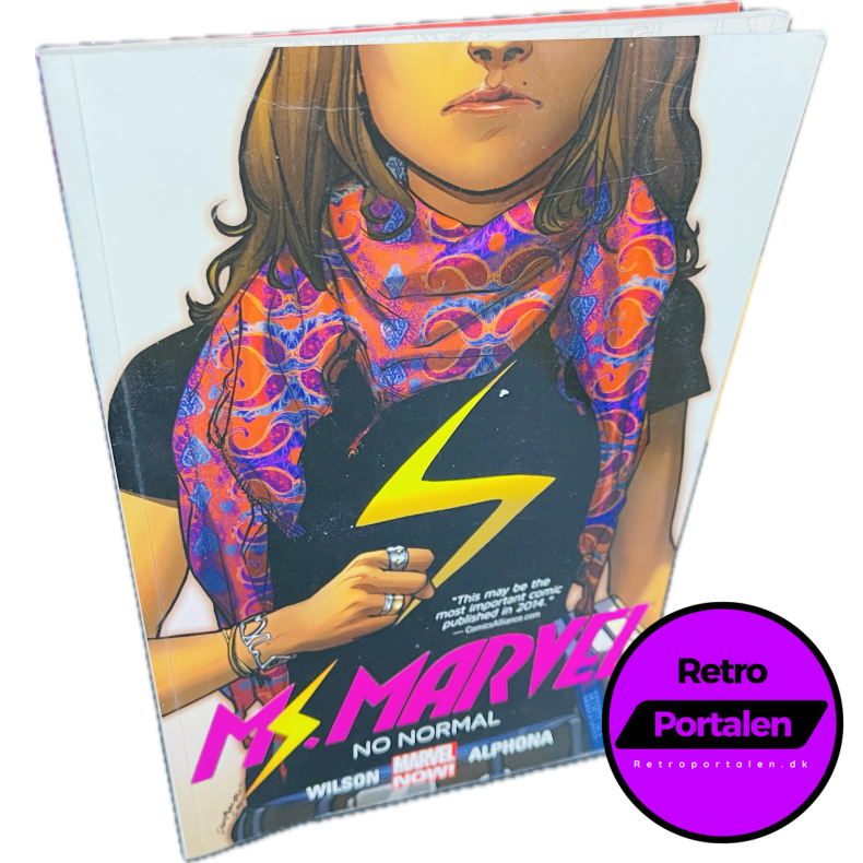 MS. Marvel: No Normal Vol. 1 (Wilson/Alphona) (Engelsk) (Marvel) (Tegneserie)