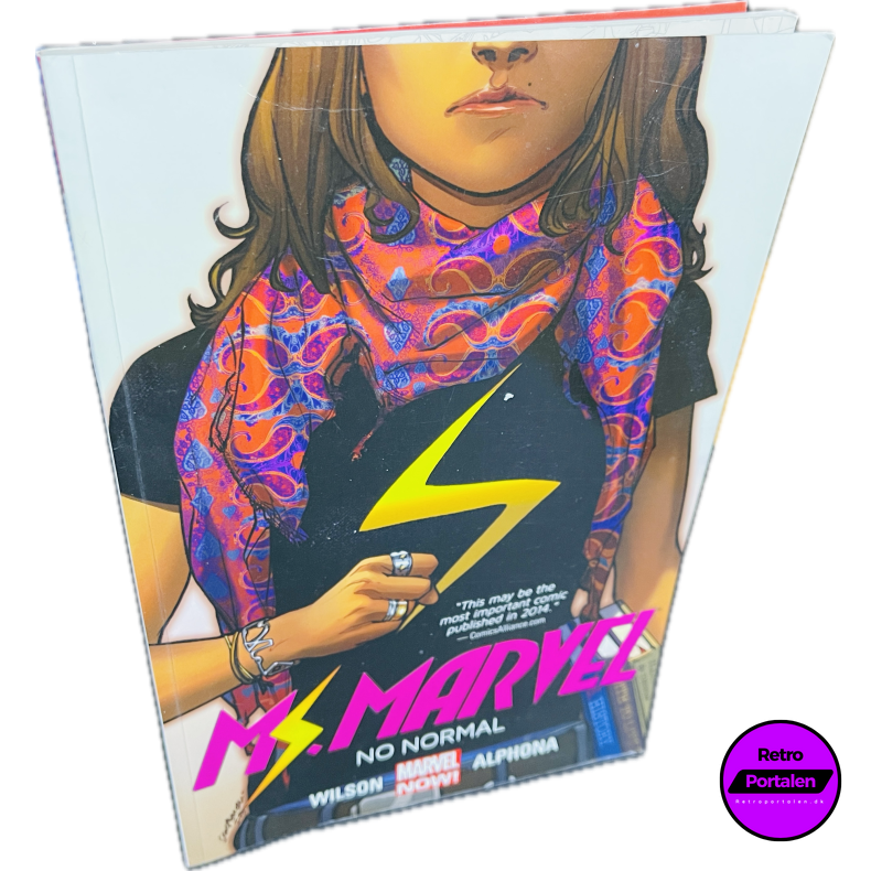 MS. Marvel: No Normal Vol. 1 (Wilson/Alphona) (Engelsk) (Marvel) (Tegneserie)