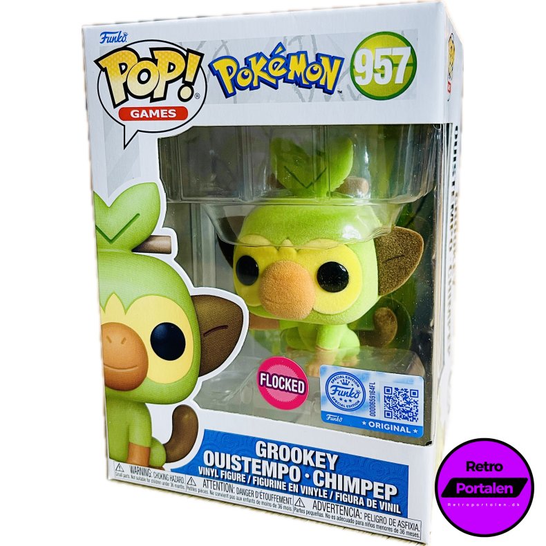 Funko POP! - Pok�mon: Grookey Ouistempo - Chimpep (Nr. 957) (889698767132) (NY)