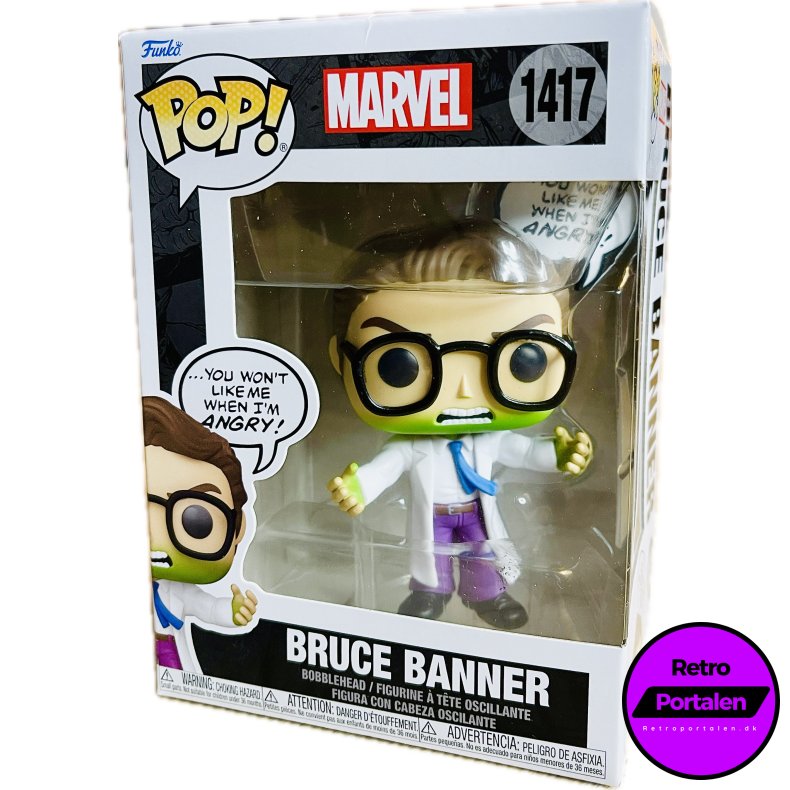 Funko POP! - Marvel: Bruce Banner (Nr. 1417) (889698827669) (NY)
