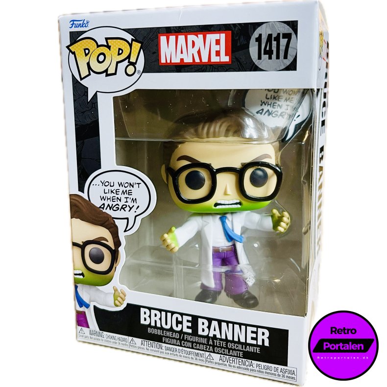 Funko POP! - Marvel: Bruce Banner (Nr. 1417) (889698827669) (NY)