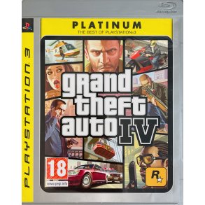 Grand Theft Auto 4 (Platinum) (PS3)