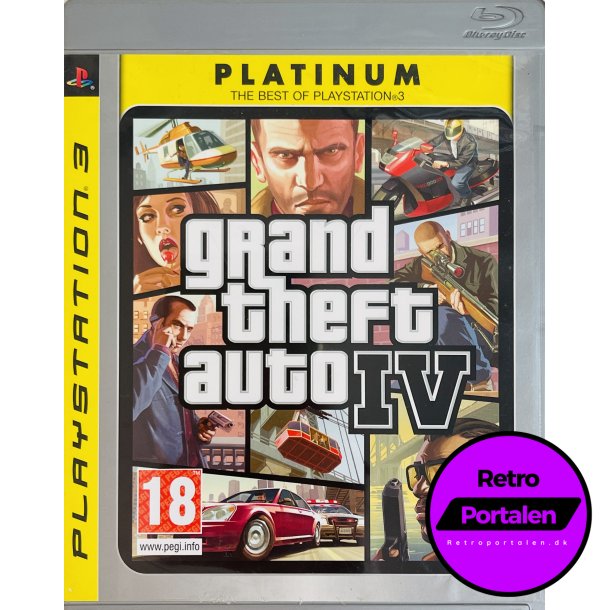 Grand Theft Auto 4 (Platinum) (PS3)