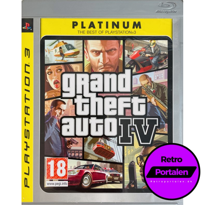 Grand Theft Auto 4 (Platinum) (PS3)