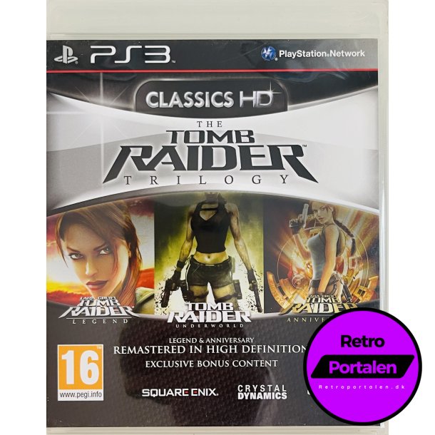 The Tomb Raider Trilogy Classics HD (PS3)