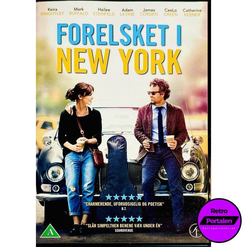 Forelsket I New York (Begin Again) (DVD)