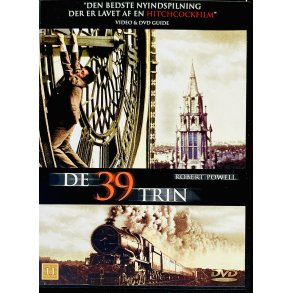 De 39 Trin (Thirty Nine Steps) (Robert Powell) (DVD)