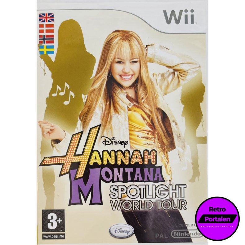 Disney Hannah Montana - Spotlight World Tour (Wii)