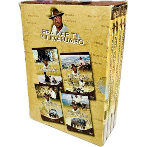 Fra Kap Til Kilimanjaro (4 DVD Boks) (DVD)