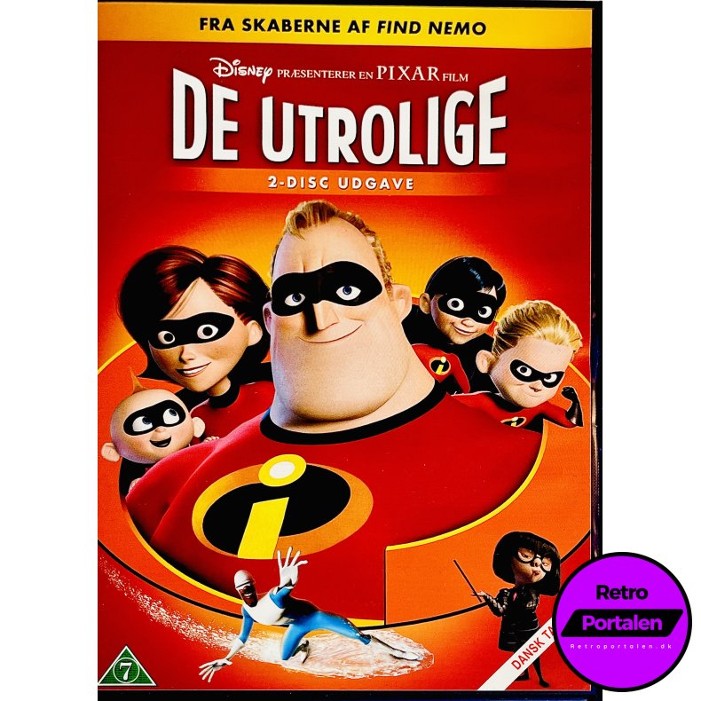 De Utrolige (2 Disc Udgave) (DVD)